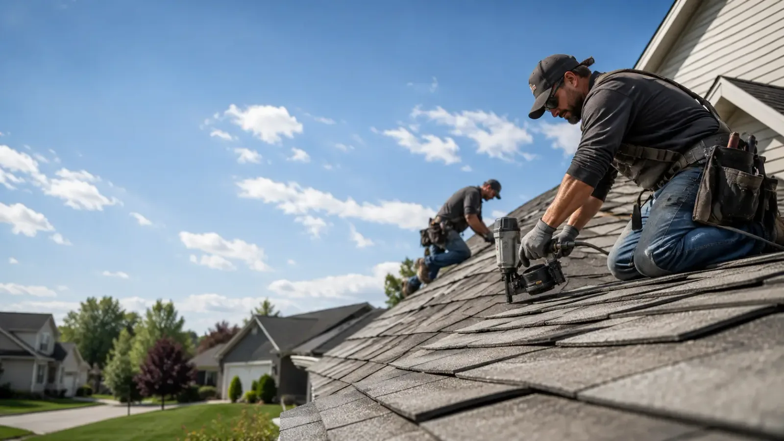 Storm Damage Roof Repair in Cortland, IL near me